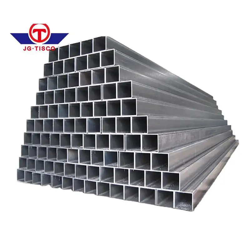 Hot Dipped Galvanized Steel Round Square Rectangular Pipes Shs Hollow Section Welded Gi Steel Tube