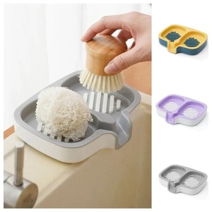 Boîte à savon multifonctionnelle portable antidérapante avec brosse à rouleaux, outil créatif de rangement pour savon - Product Image 1