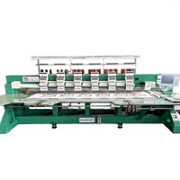 Máquina de Bordar Computarizada de 15 Cabezas y 15 Agujas, Equipo de Bordado Industrial Multicabezal para Fábrica Textil