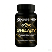 Kapsul Asam Fulvat Shilajit Suplemen Makanan 60 Kapsul Pendukung Energi