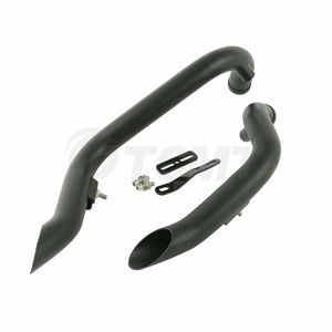 Xinmatuo XF2906C68-B สีดำ1.75 "1 3/4" <span class=keywords><strong>ท่อ</strong></span>ไอเสียแบบลากสำหรับ <span class=keywords><strong>Harley</strong></span> <span class=keywords><strong>Davidson</strong></span> Sportster XL 1986-2013 - Product Image 3