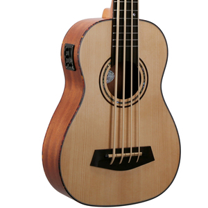 Trung Quốc Nhà máy nóng bán 30 inch Bass Ukulele 4 Strings với rắn gỗ chuyên nghiệp nhạc cụ mini Bass Guitar - Product Image 3