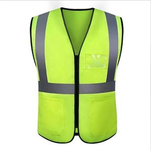 بيع بالجملة سترة سلامة صناعية عاكسة من البوليستر مع شعار مخصص سترة سلامة صينية قابلة للتخصيص - Product Image 4
