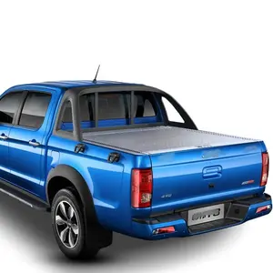 Aluminum Hard Retractable Truck Pickup Bed Cover Manual Tonneau Cover for Suzuki D-MAX