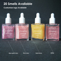Fournisseur de produits pour ongles, huile à cuticules scintillante en marque privée, huile dissolvante pour vernis à ongles en gros
