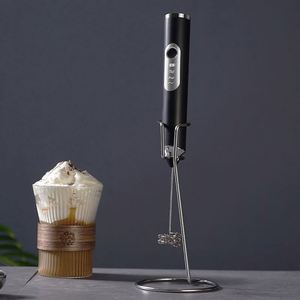 Wholesale Rechargeable Milk Frother 3 Speed Foam <b>Maker</b> With 2 Mixers Custom Logo - Product Image 6