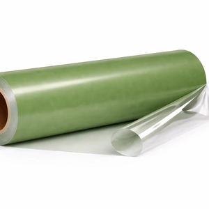 GAG High Gloss <b>Transparent</b> PET Decorative <b>Sheet</b> for Furniture Lamination Single Side Primer Ready Stock HVC Film Roll - Product Image 1