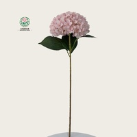 Simulasi 3D Bunga Hydrangea Buatan Tangan dari Sutra Artifisial untuk Pernikahan, Tahan Lama, Modern, Wisuda, Halloween, Hotel, Hari Valentine