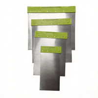 50 #   Couteau à mastic en acier au carbone, grattoir à peinture avec manche en PP vert 50 80 100 120 mm pour le plâtrage et la décoration des murs