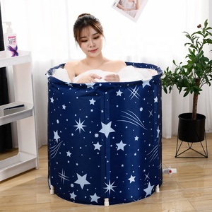 <span class=keywords><strong>Baignoire</strong></span> portable en PVC, <span class=keywords><strong>seau</strong></span> de bain pliable, baril de douche épais, grande <span class=keywords><strong>baignoire</strong></span> pour adultes, piscine pour bébés - Product Image 3
