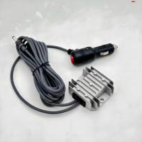 Adaptateur d'alimentation pour voiture Starlink Mini 12V 24V vers 30V 3.5A Convertisseur DC élévateur de tension Prise allume-cigare Boîtier en aluminium Câble de 4M