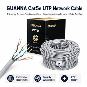 <span class=keywords><strong>สาย</strong></span>เคเบิลเครือข่าย <span class=keywords><strong>Cat5</strong></span> Cat5e FTP SFTP CCA <span class=keywords><strong>ความเร็ว</strong></span>สูง 305 เมตร ขายดีอันดับต้นๆ สำหรับเชื่อมต่ออินเทอร์เน็ตที่บ้านและสำนักงาน - Product Image 1