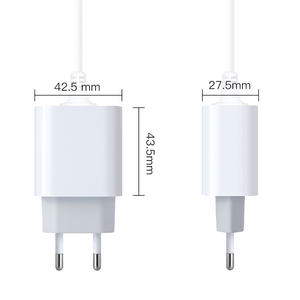 Original 20 W Pd <span class=keywords><strong>Carga</strong></span> rápida Usb-c <span class=keywords><strong>Adaptador</strong></span> de corriente 20 W para <span class=keywords><strong>Apple</strong></span> iPhone Samsung Fast Usb Tipo C Cargador de pared con cable 20 W - Product Image 2