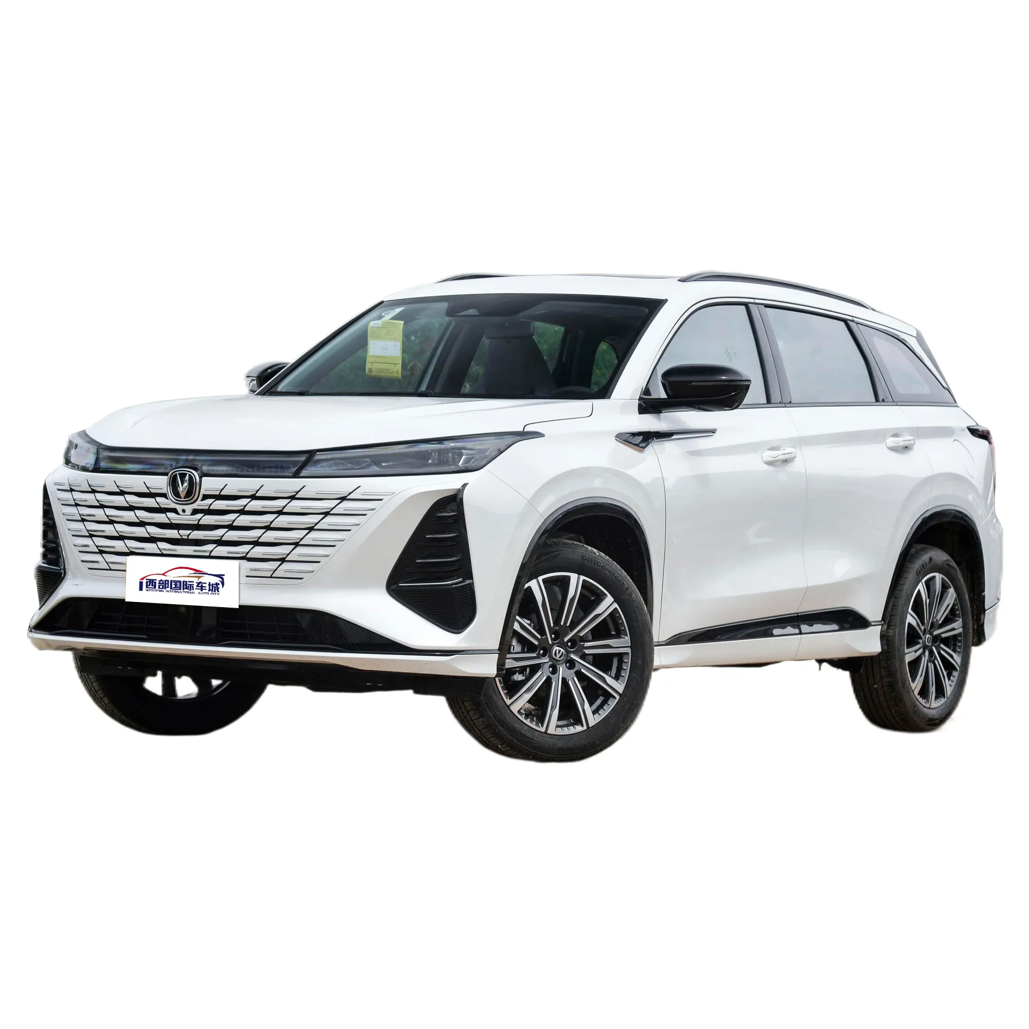 2024 changan cs75 cộng với sang trọng SUV trái chỉ đạo ghế da toàn cảnh cửa sổ trời đa chức năng vô lăng