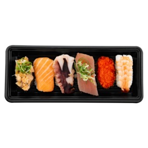 Boîte Sushi Togo en plastique d'emballage alimentaire jetable durable et robuste avec couvercle transparent de garantie de qualité - Product Image 5