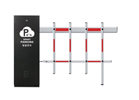 Barrière automatique rapide TW806 avec moteur sans balais, télécommande RFID, reconnaissance de plaque d'immatriculation et évitement de collision
