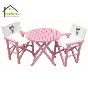 Natural Fir Wood <strong>Children</strong> Table Customizable Patterns With Canvas <strong>Chair</strong> Set Kids Furniture Montessori Learning Table and <strong>Chair</strong> - Product Image 2