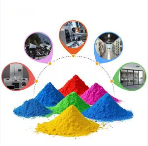 Peinture en poudre électrostatique écologique rose néon pour cages à animaux, meubles, bateaux et appareils électroménagers - Product Image 1