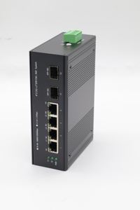 Commutateur Ethernet industriel 4 ports 100/1000M/2.5G BASE-TX + 2 10G SFP+ BASE-FX IEEE802.3 AF/AT 30W PoE 2.5G 4 ports - Product Image 4