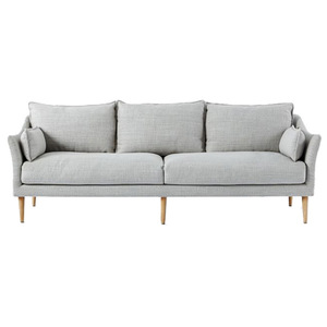 Nordic fabric sofa removable washable modern three seater couch for small living room rental house - Product Image 3