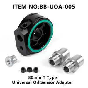 Nuevo Adaptador Universal de Placa Sandwich para Enfriador de Filtro de Aceite, Modelo Big T, Aleación de Aluminio 6061-T6, BATTLEBEE BB-UOA-005 - Product Image 2