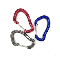 Mousqueton en aluminium à barrière de sécurité 12kN, ultra-rapide, pour équipement de sécurité professionnel pour sports de plein air et équipement d'escalade
