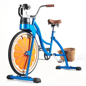 EXI Smoothie bisiklet mavi üretim elektrikli çan diğer meyve ve sebze makineleri parti bisiklet