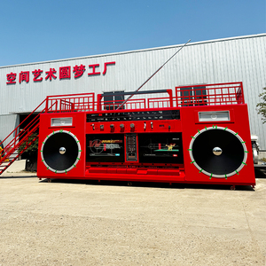 Container di Lusso da 40 Piedi per Food Truck, Caffetteria Mobile, Casa Prefabbricata e Chiosco per Attività di Fast Food e Bevande - Product Image 2
