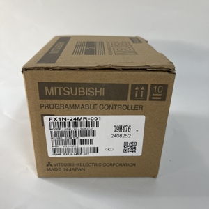 คอนโทรลเลอร์แบบตั้งโปรแกรมได้ของมิตซูบิชิ FX1N-24MR-001 ของแท้ใหม่ 100% - Product Image 1