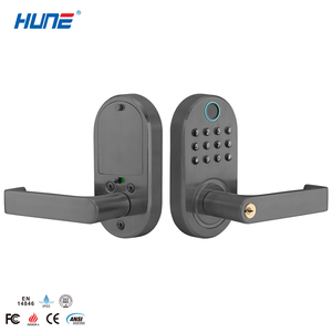 Hune पेटेंट डिजाइन बुद्धिमान दरवाजा लॉक एक्सेस कंट्रोल RFid nfc फायरप्रूफ उल स्मार्ट लॉक कार्ड इलेक्ट्रॉनिक सुरक्षा लॉक - Product Image 1