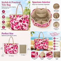 Sac fourre-tout pour femme avec logo personnalisé, sac à main, sac de shopping, sac fourre-tout décontracté pour tous les jours, sac fourre-tout tendance pour l'extérieur