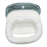 Coussins pour animaux de compagnie PetMassive, forme ovale, design original, orthopédiques, micro-sherpas respirants, durables, écologiques, chauds et luxueux.