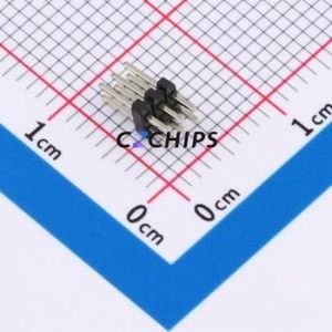 HX PZ1.27-2x3P ZZ Pin Header Through hole Component (THT),P=1.27mm Connector 2x3P 1.27mm 1.27mm Pin Header - Product Image 1