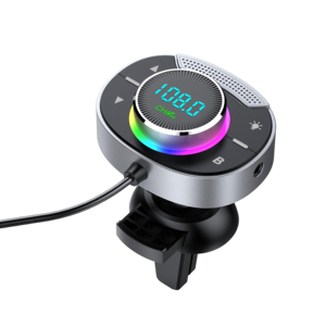 Factory T86 Adaptador de modulador inalámbrico <span class=keywords><strong>Bluetooth</strong></span> <span class=keywords><strong>USB</strong></span> + PD Carga rápida TF Bass Boost Car FM Mp3 Reproductor de música Transmisor FM para coche - Product Image 3