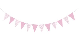 12PCS/Set 13*18cm INS Wave Gilding Wedding Paper <strong>Triangle</strong> <strong>Flag</strong> <strong>String</strong> Paper Banner Garlands - Product Image 5