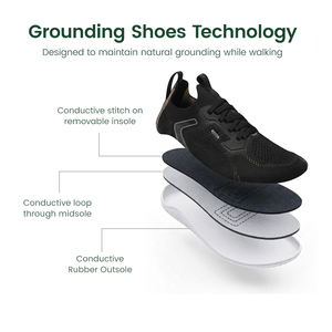 Logotipo personalizado Flexible Soft Wide Fit <span class=keywords><strong>0</strong></span> <span class=keywords><strong>Drop</strong></span> Sole Hombres Mujeres Minimalista Descalzo Cross Trainer Shoes Grounding Earthing Shoes - Product Image 2