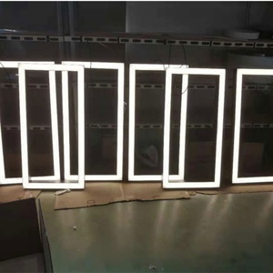 Suspension LED linéaire sur mesure de forme carrée/rectangulaire pour bureaux et salles de conférence - Product Image 5