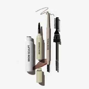 Long Lasting Styling Gel Brow Pencil Vegan Brow Pomade Eyebrow Sculpt Private Label Brow Kit Customized Cruelty Free Waterproof
