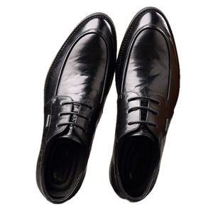 Zapatos Oxford de Cuero Genuino para Hombre, Estilo Monk Strap con Cierre de Botón, para Oficina y Negocios, Punta Puntiaguda, Entresuela de Goma, Otoño, QLFashion - Product Image 5