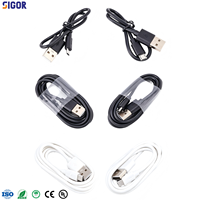 Câble de charge rapide USB-A Micro-USB 2A avec gaine en PVC flexible pour téléphones Android, imprimantes et appareils – Chargement et transfert de données