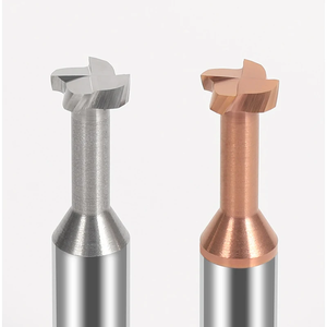 قاطع تفريز سطح مثالي <span class=keywords><strong>3</strong></span> 4 5 6 7 8 9 10 لقمة توجيه كربيد تي فتحة طلاء ممتازة مطحنة نهاية للألمنيوم - Product Image 3