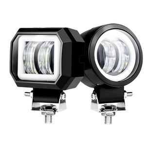 Fari LED da 20W per Moto con Occhio d'Angelo, Fari Ausiliari e Luci Antinebbia, Accessori Moto per Migliorare l'Illuminazione - Product Image 4