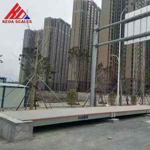 केडा पैमाने गर्म बिक्री 100 टन ट्रक वजन पैमाने पर पुल डिजिटल लोड सेल और सूचक के साथ 3x12 मीटर भार पुल - Product Image 4
