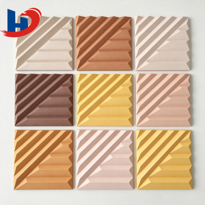 HENGJIU Panneaux Acoustiques 3D Asymétriques en PET, <span class=keywords><strong>Prix</strong></span> Usine, Dalles Murales Insonorisantes en Fibre de Polyester pour Projets de Bureau (Vente en Gros) - Product Image 4