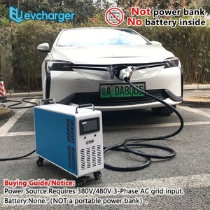 Opcional CCS GB/T Type2 Portable DC 7KW EV Cargador de vehículos eléctricos Cargador EV Fabricantes - Product Image 1
