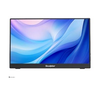Moniteur portable 15,6 pouces 1080P FHD avec haut-parleur intégré, contrôle tactile, extension d'écran Type C pour ordinateur portable et mobile, panneau IPS