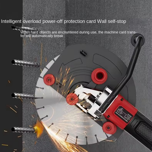 Coupe-béton électrique portable KW620 5000W, profondeur de coupe de 290 mm, machine à découper les murs, scie circulaire - Product Image 4