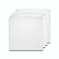 Plafonds suspendus perforés en aluminium ignifuge et acoustique, revêtement poudré, 10 ans d'expérience, garantie 5 ans