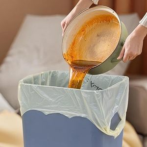 Huamaohengchun 100 Bolsas de Basura de Capibara, Bolsas de Basura Desechables Gruesas de Gran Capacidad con Asa para Cocina - Product Image 2