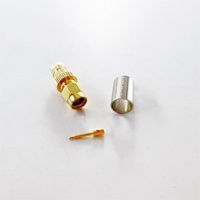Antena de Cable 5D-FB LMR300, Conector Coaxial RF SMA Macho (Enchufe) para Crimpar